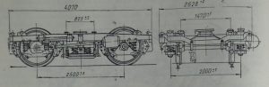 Талига за пътнически вагон УТ-72