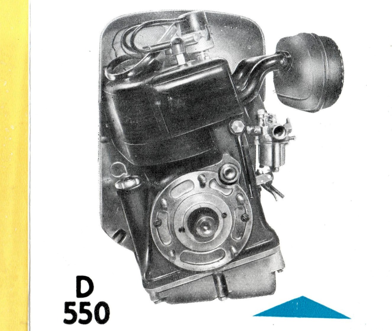 Тракторен двигател Д550