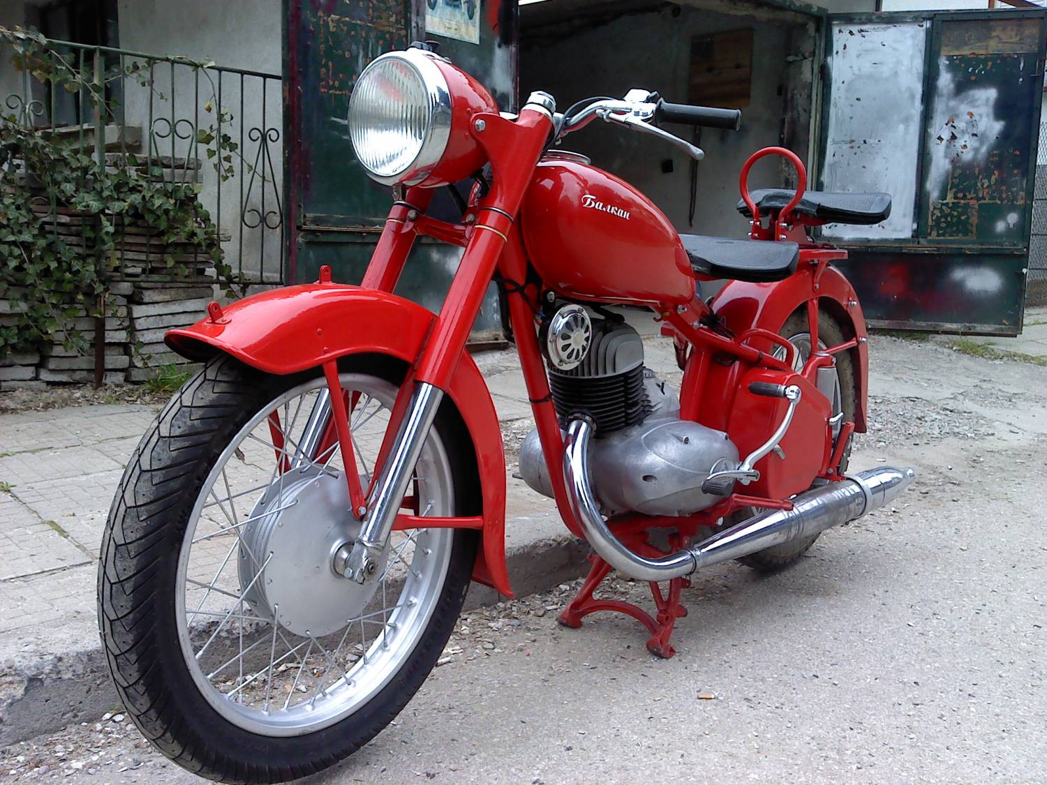 Устройство на мотоциклета преди 60 години